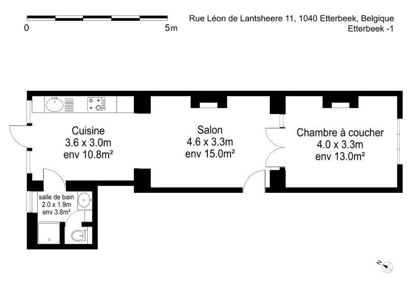 Apartment In Brussels, Lantsheere By Homenhancement Sa Eksteriør bilde